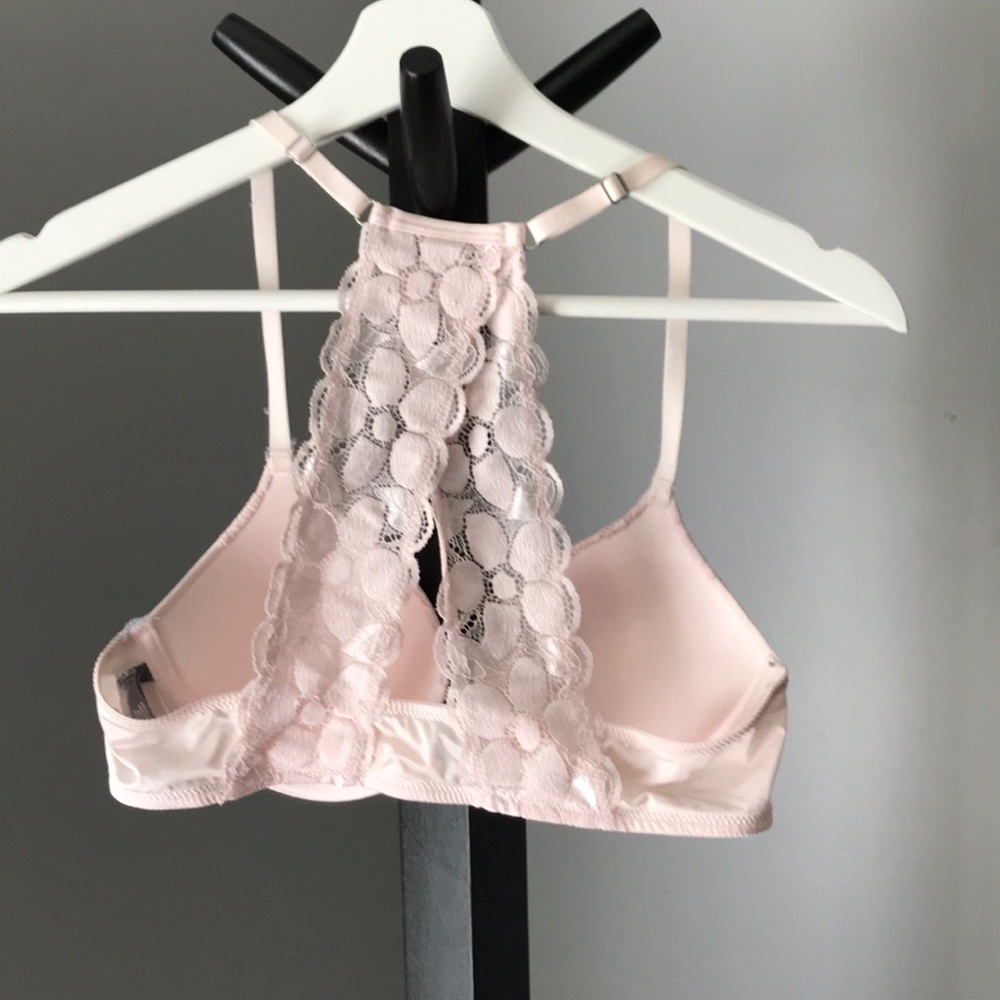 Lace Razor Back Bra - Picture 2 of 3